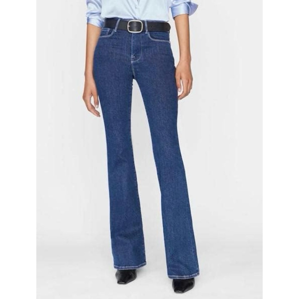 Frame Le One Flare Jeans Ackerman Wash